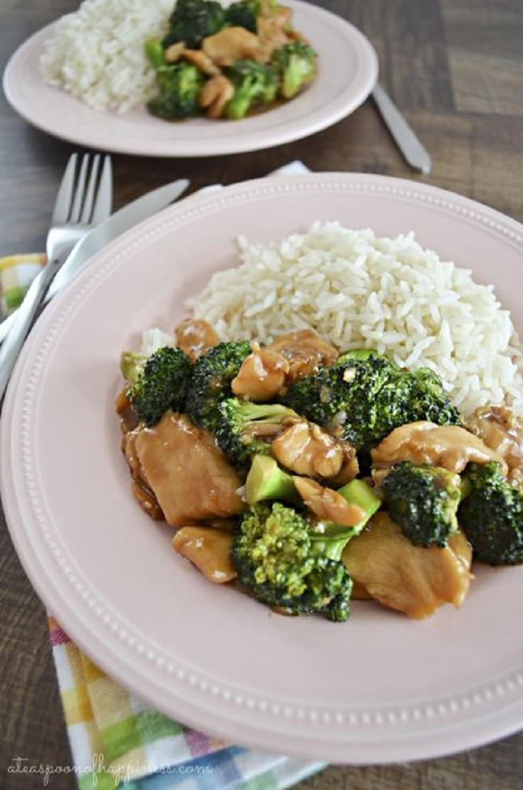Chinese Chicken And Broccoli
 Top 10 Best Chinese Dinner Recipes Top Inspired