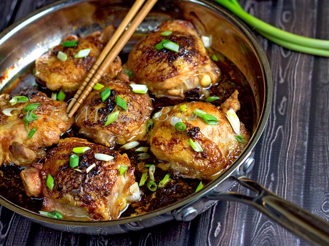 Chinese Chicken Thighs Recipes
 The Midnight Baker Asian Chicken Thighs