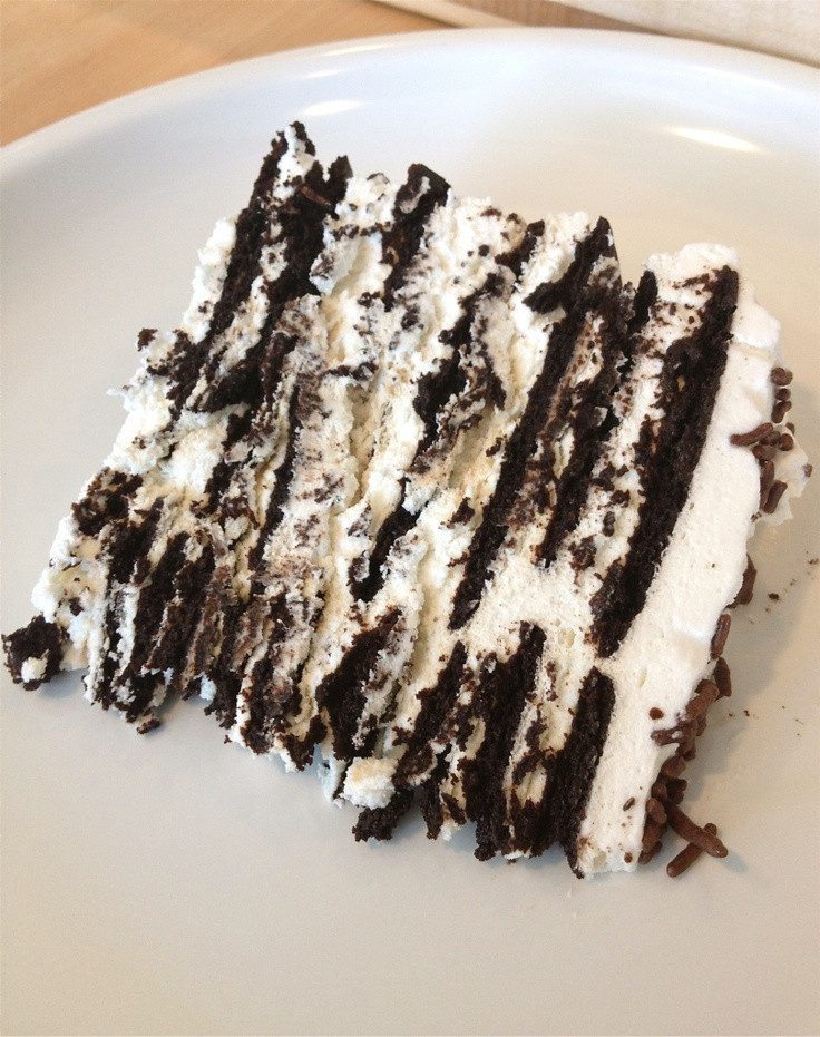Chocolate Wafer Icebox Cake
 July 3 is National Chocolate Wafer Day