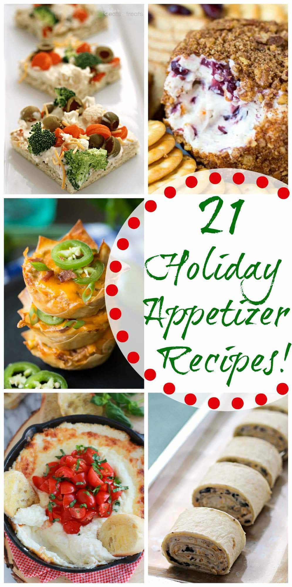 Christmas Appetizers On Pinterest
 21 Holiday Appetizer Recipes Giveaway Julie s Eats