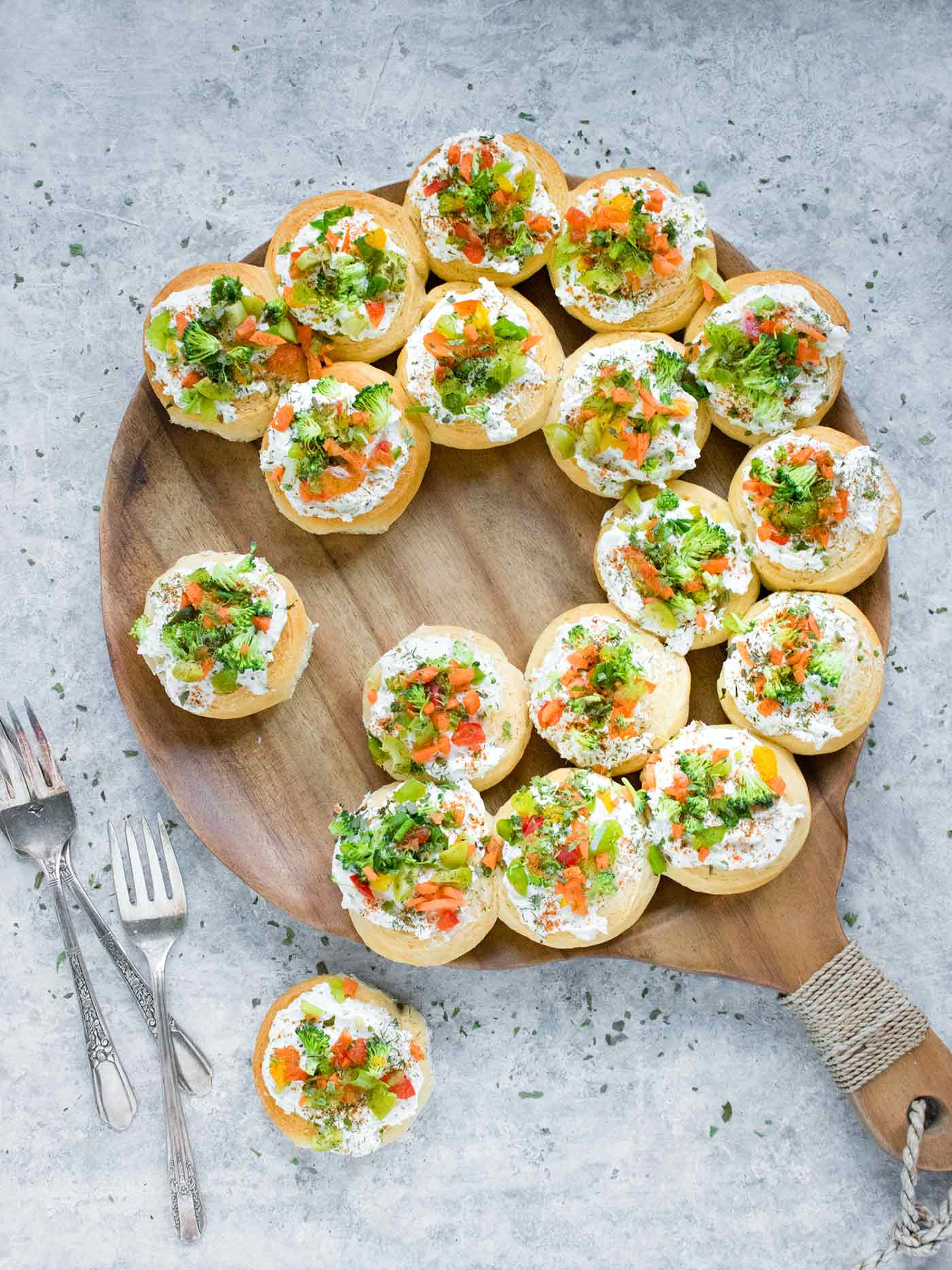 Christmas Appetizers On Pinterest
 Christmas Wreath Appetizers