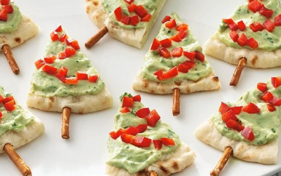 Christmas Appetizers Pinterest
 Cooking Pinterest Christmas Pita Tree Appetizer Recipe