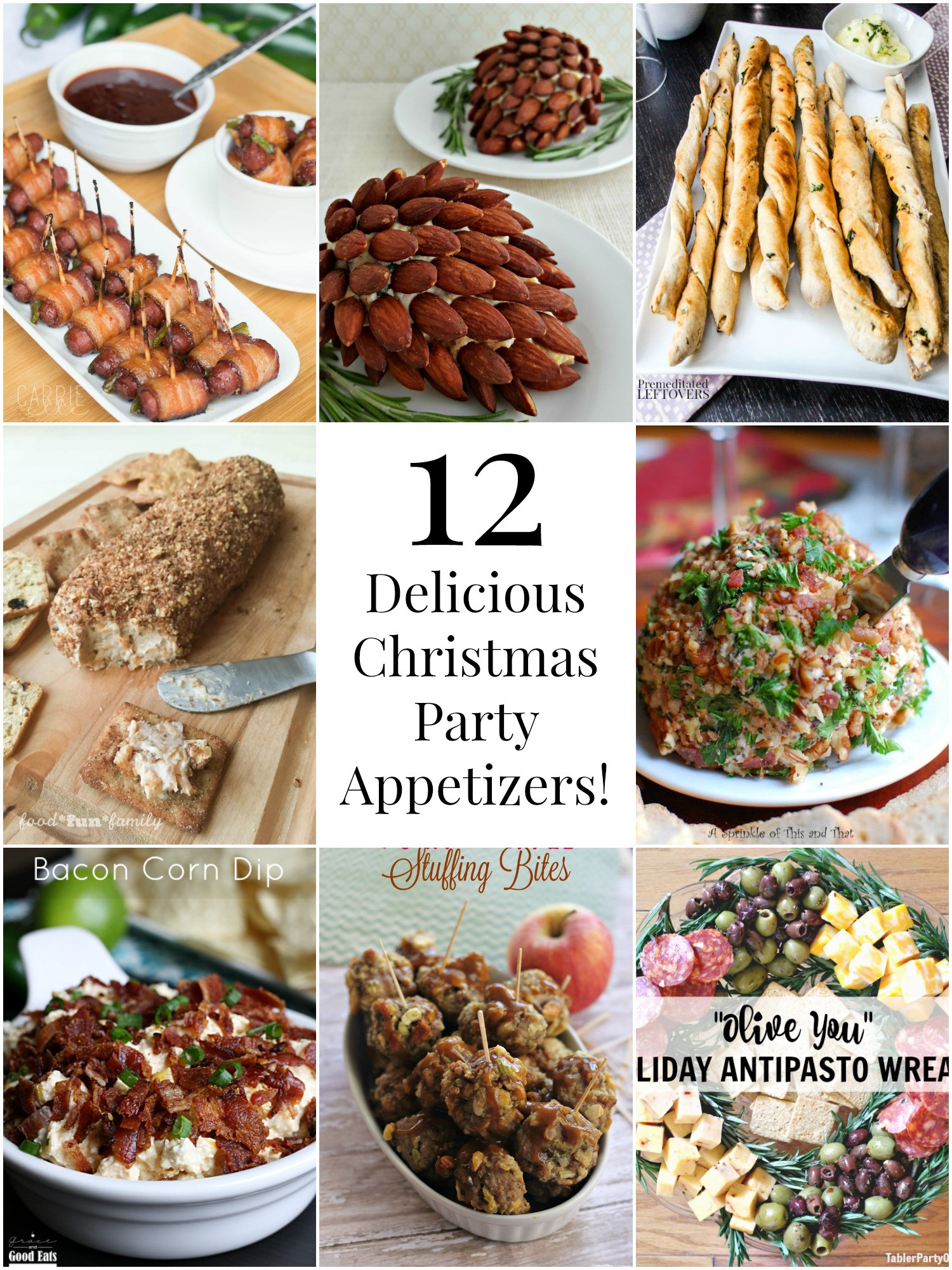 Christmas Party Appetizers Pinterest
 So Creative 12 Delicious Christmas Party Appetizers