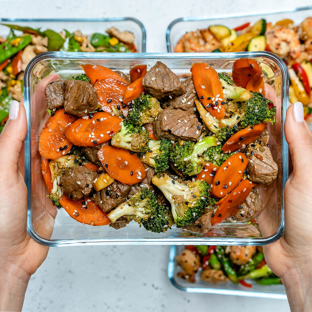 Clean Dinner Recipes
 Super Easy Beef Stir Fry for Clean Eating Meal Prep