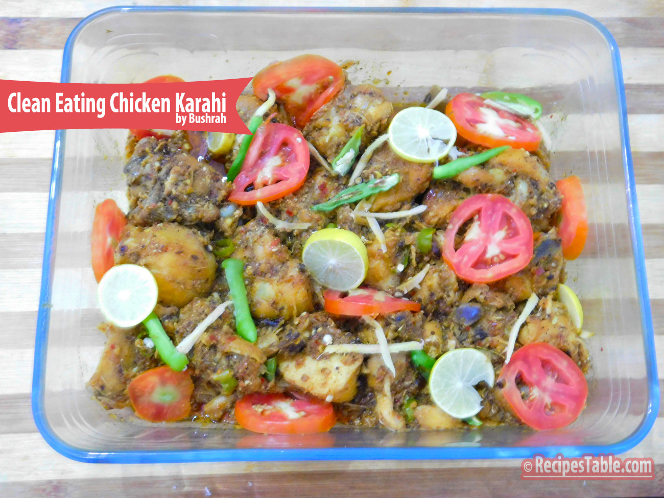 Clean Eating Recipes Chicken
 Recipe Clean Eating Chicken Karahi Recipestable