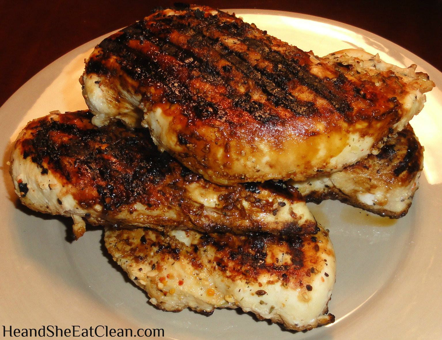 Clean Eating Recipes Chicken
 Healthy Wife Healthy Life Zesty Grilled Chicken
