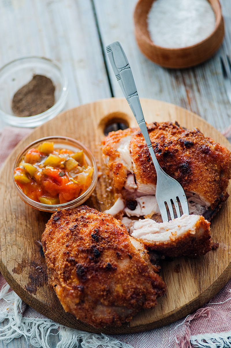 Coconut Flour Fried Chicken
 This healthy and simple Paleo pan fried chicken uses