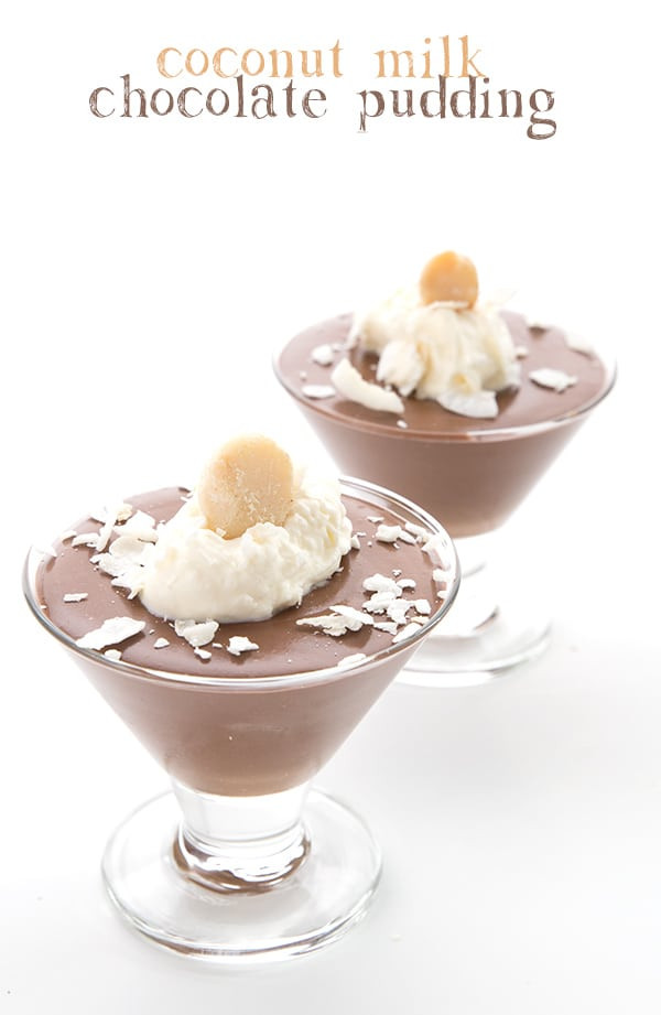 Coconut Milk Dessert Recipes
 Chocolate Coconut Milk Pudding Recipe