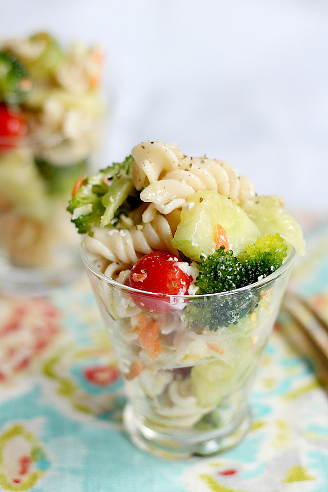 Cold Italian Appetizers
 Easy Cold Pasta Salad With Italian Dressing