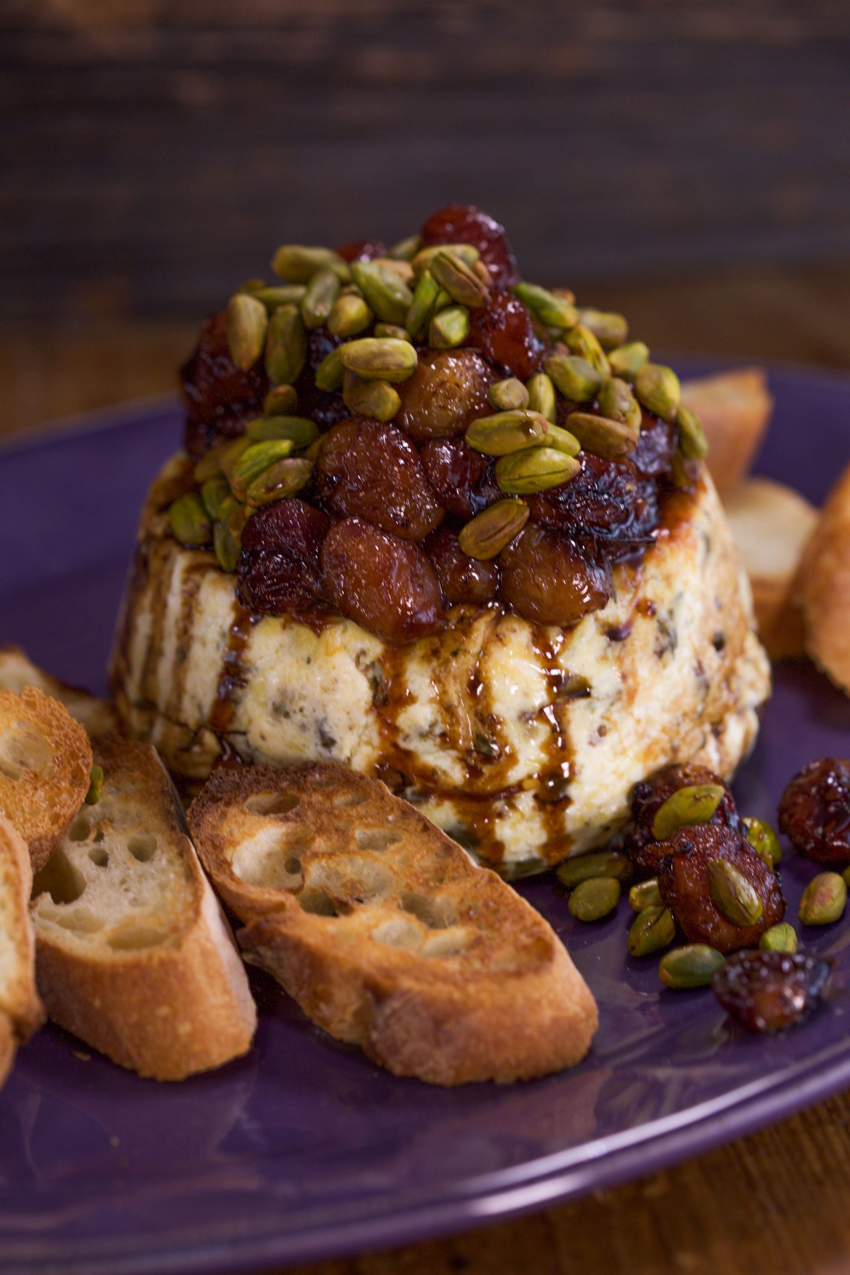 Cold Italian Appetizers
 Baked Ricotta with Pistachios With images