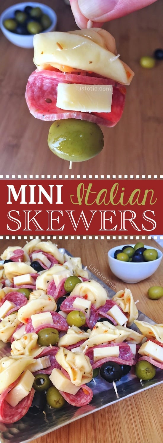 Cold Italian Appetizers
 Easy Appetizer Idea For A Party the perfect finger food