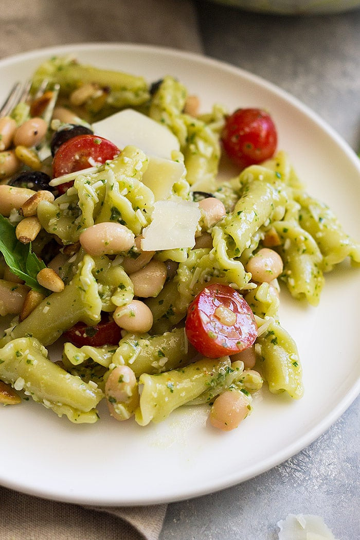 The Best Ideas for Cold Pesto Pasta Salad - Best Recipes Ideas and ...