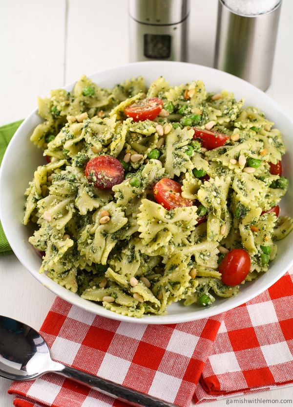 Cold Pesto Pasta Salad
 Pesto Pasta Salad Recipe — Dishmaps