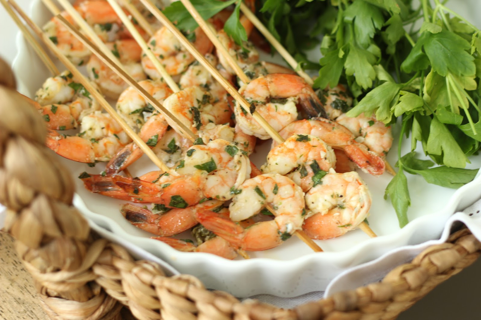 Cold Shrimp Recipes Appetizers
 Jenny Steffens Hobick Lemon Basil Grilled Shrimp Skewers