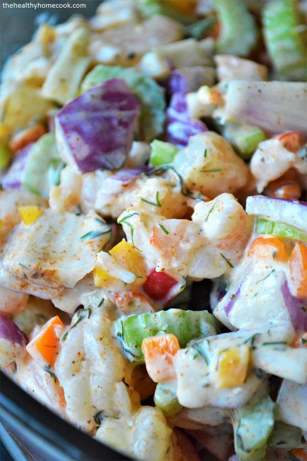 Cold Shrimp Salad
 Cold Shrimp Salad – The Healthy Home Cook