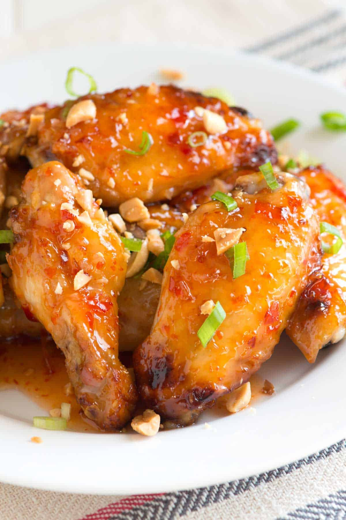 Cook Chicken Wings
 Sweet Chili Baked Chicken Wings Recipe