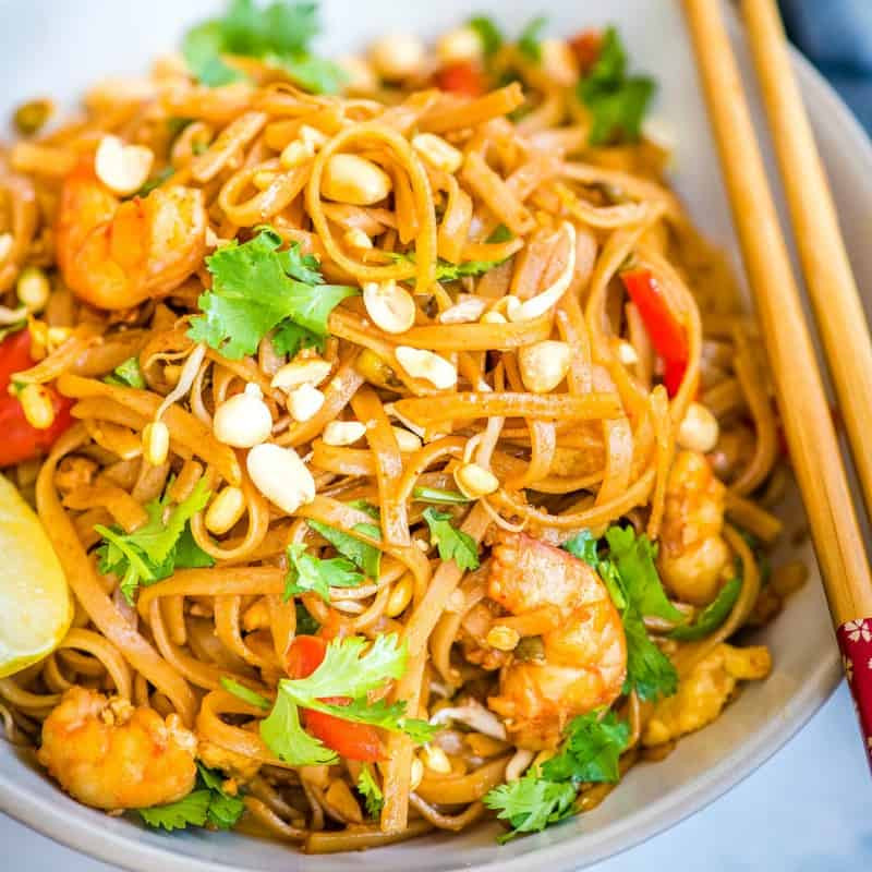Cooking Pad Thai Noodles
 e Pot Pad Thai ⋆ Real Housemoms