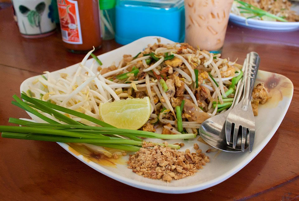 Cooking Pad Thai Noodles
 Pad Thai Noodles – Famous Street Food Temple of Thai Food