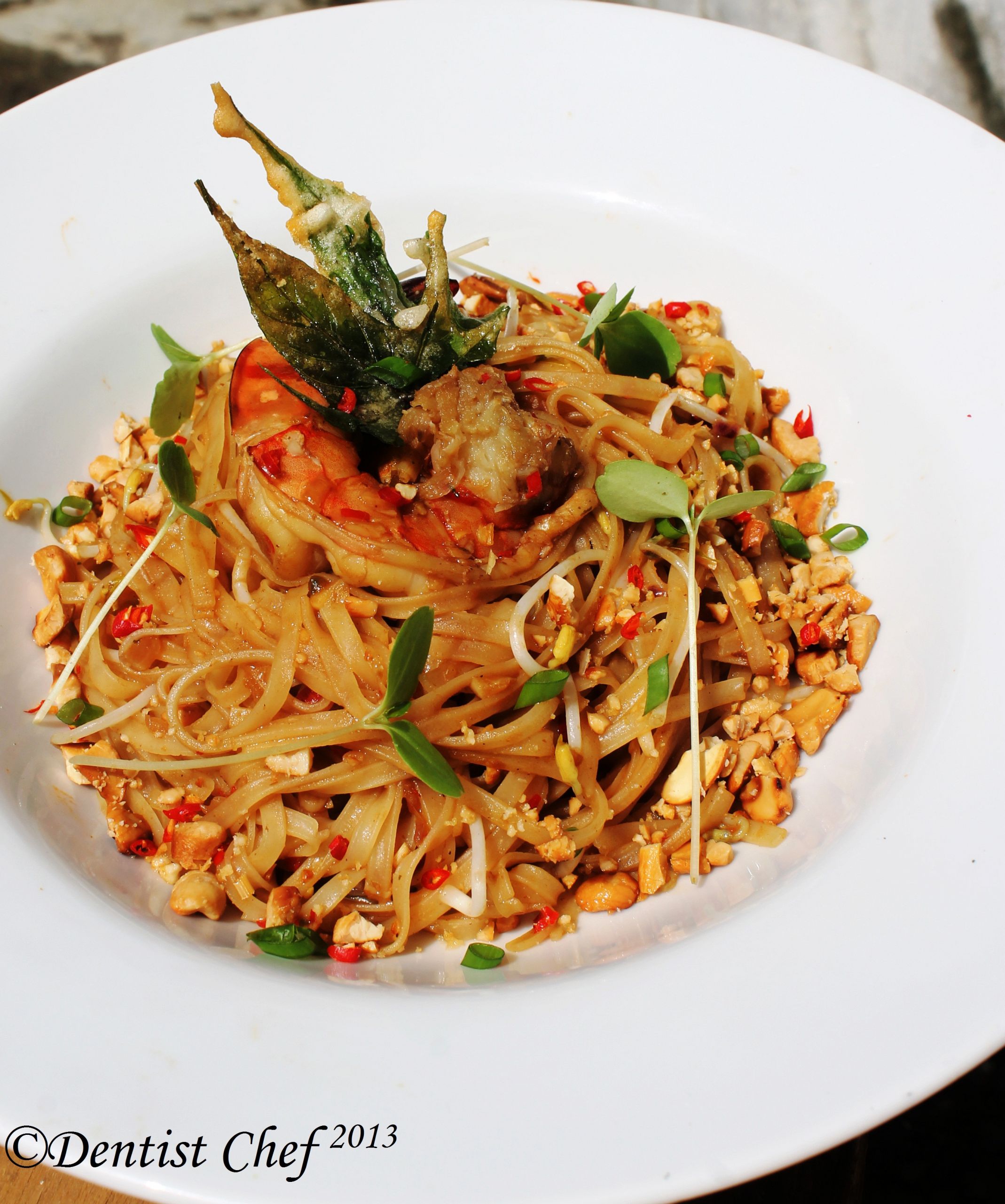 Cooking Pad Thai Noodles
 Pad Thai Shrimp Rice Noodle Recipe Popular Thailand