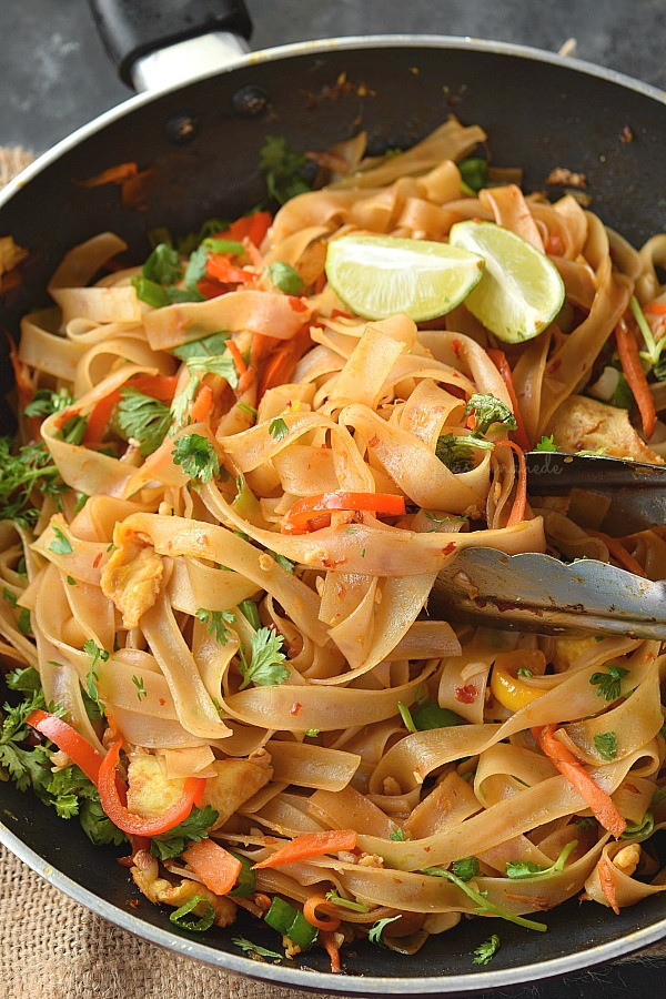 Cooking Pad Thai Noodles
 Pad Thai Noodles Easy Pad Thai Savory Bites Recipes