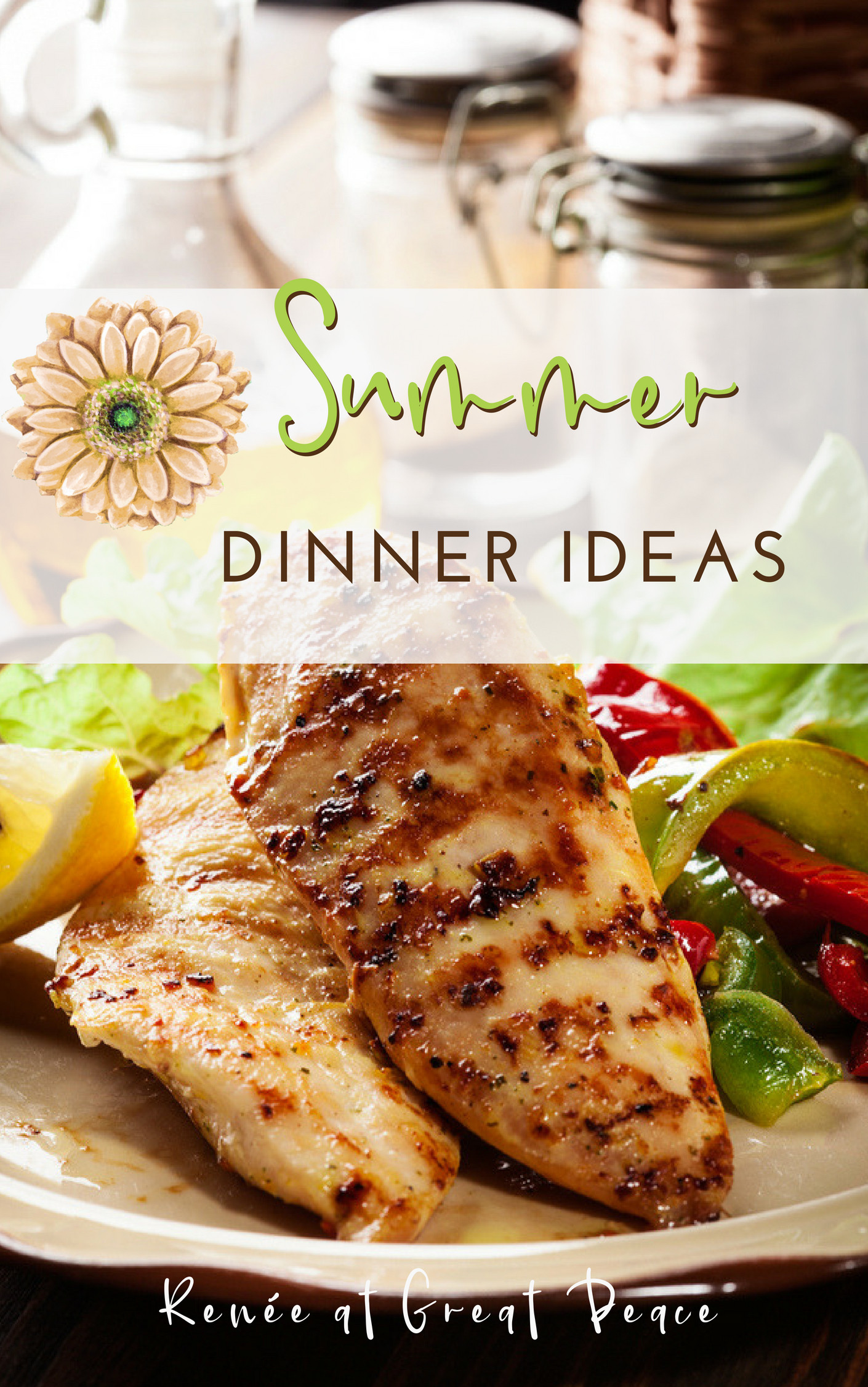 Cool Dinner Ideas
 Summer Dinner Ideas the Family Will Love Renée at Great