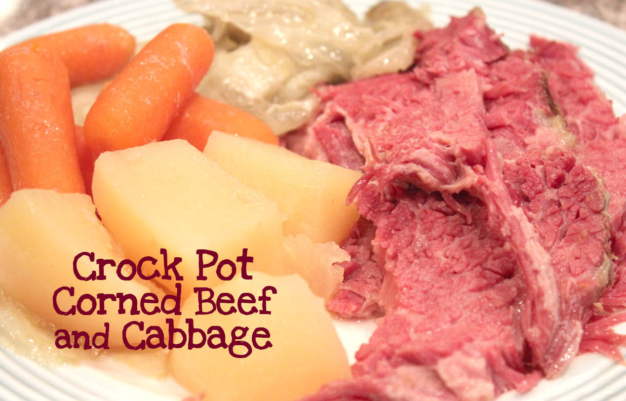 Corned Beef And Cabbage Recipe Crock Pot
 Crock Pot Corned Beef and Cabbage Repeat Crafter Me