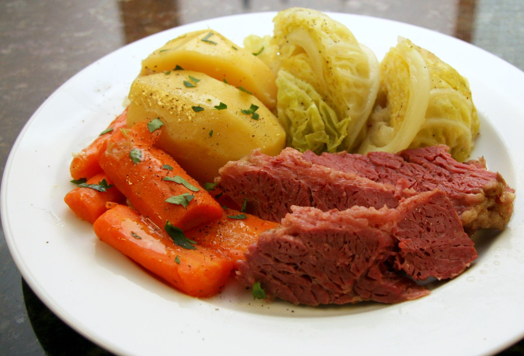 Corned Beef And Cabbage Recipe Crock Pot
 Slow Cooker Corned Beef and Cabbage Recipe