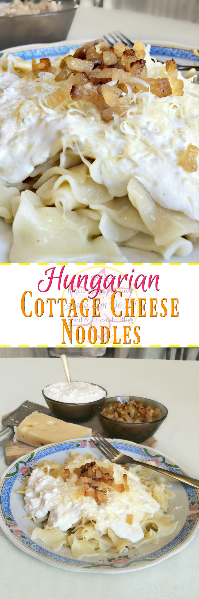 Cottage Cheese And Noodles
 Hungarian Cottage Cheese Noodles