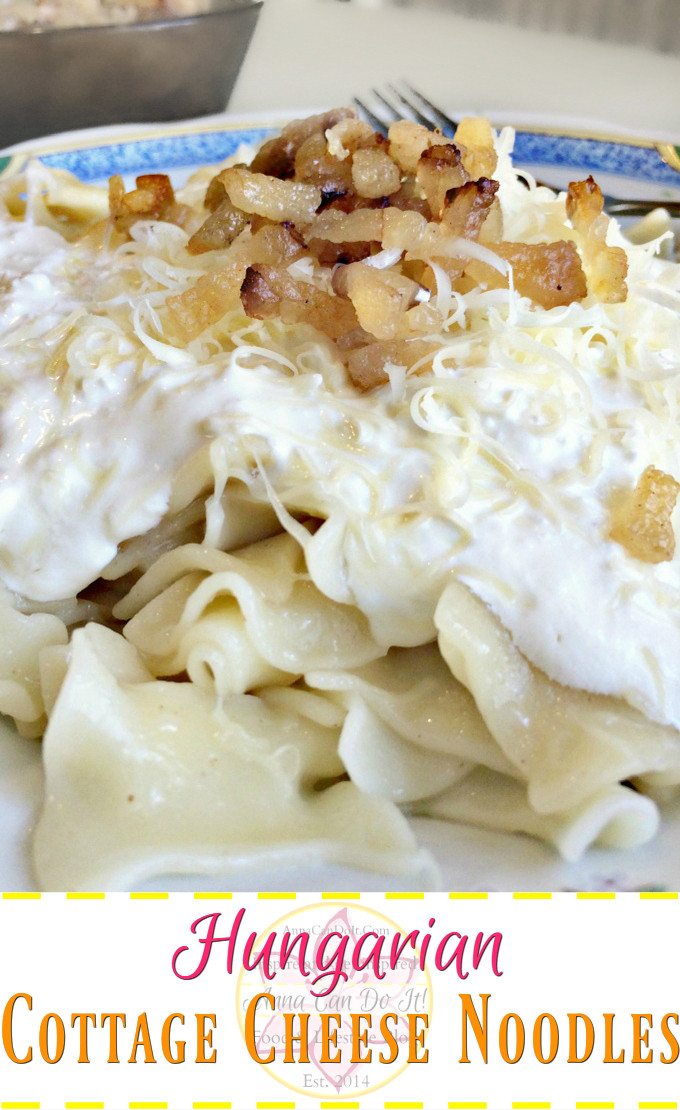 Cottage Cheese And Noodles
 Hungarian Cottage Cheese Noodles