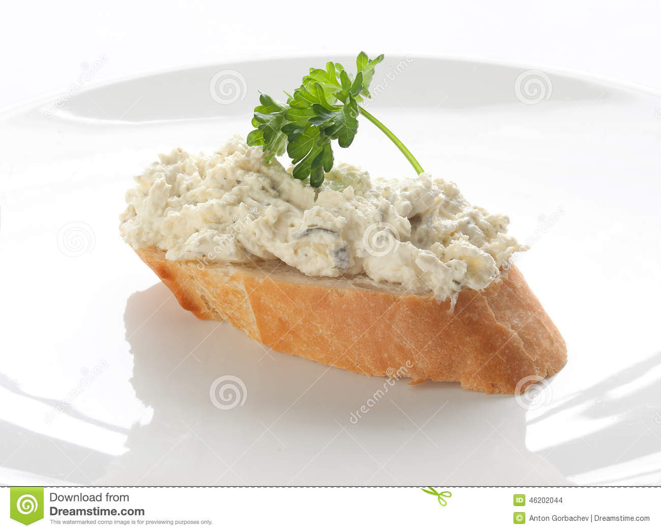 Cottage Cheese Sandwiches
 Sandwich With Cottage Cheese Stock Image of bread