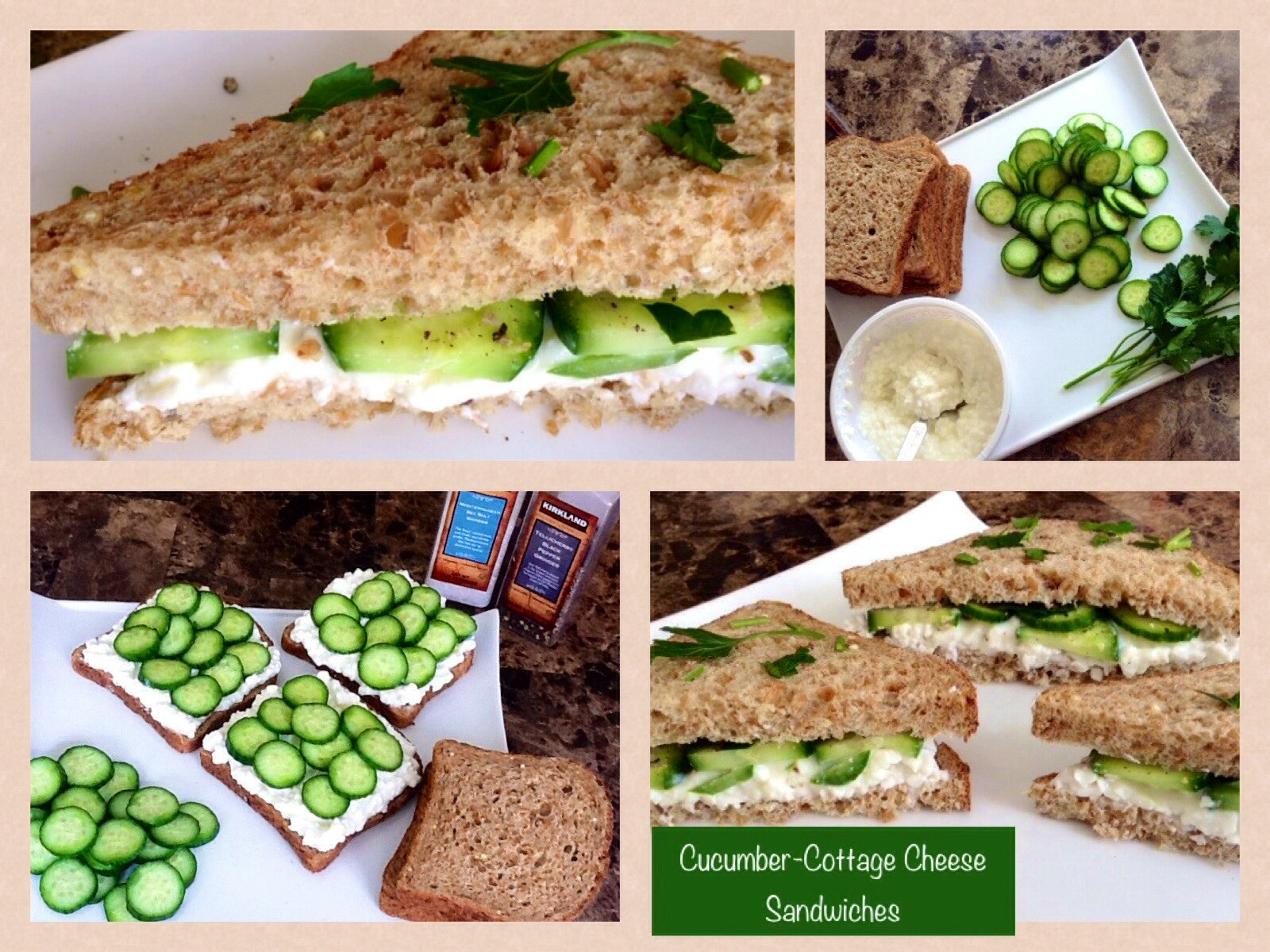 Cottage Cheese Sandwiches
 Cucumber Cottage Cheese Sandwiches – Foodfellas 4 You