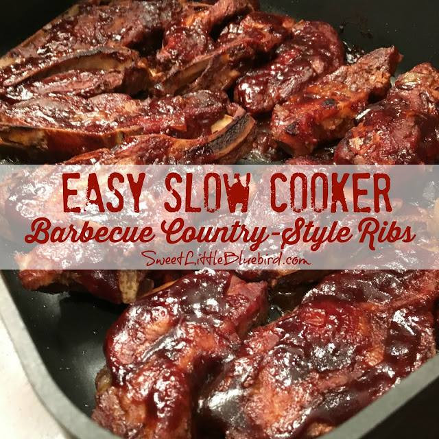 Country Style Beef Ribs Slow Cooker
 Easy Slow Cooker Barbecue Country Style Ribs Maria s