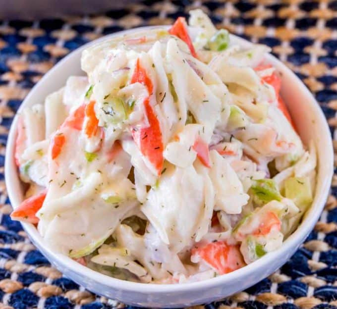 Crab Pasta Salad Recipe
 Crab Salad Seafood Salad Dinner then Dessert