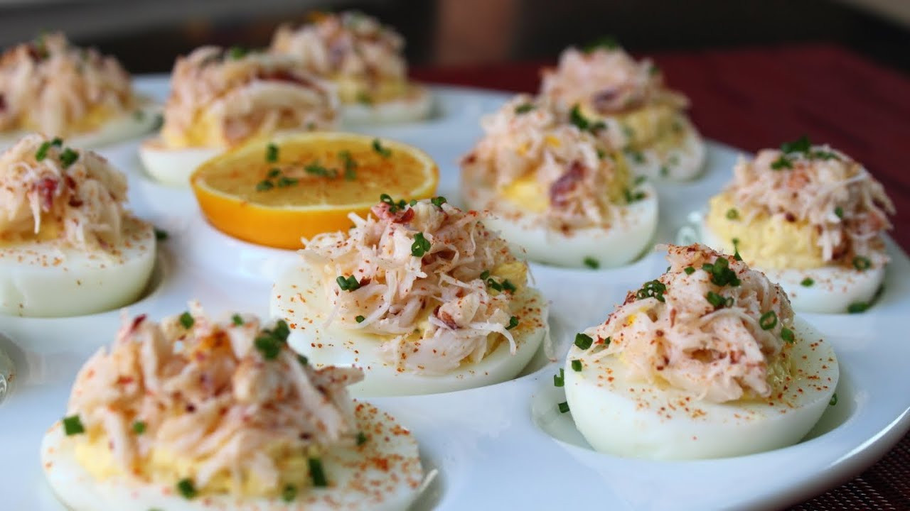 Crab Stuffed Deviled Eggs
 Crab Stuffed Deviled Eggs Deviled Eggs with Crab Recipe