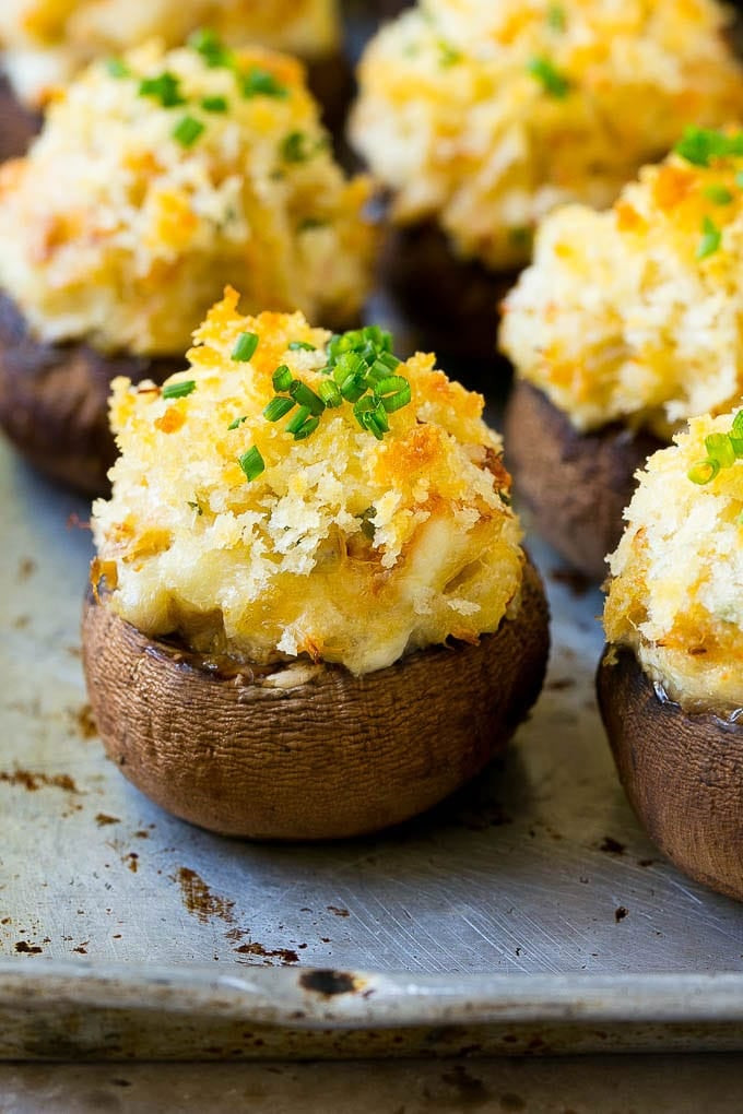 The Best Crab Stuffed Mushroom Recipe Best Recipes Ideas And Collections
