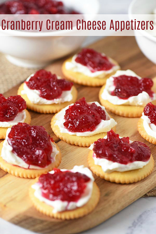 Cream Cheese Appetizers
 Cranberry Cream Cheese Appetizers Around My Family Table