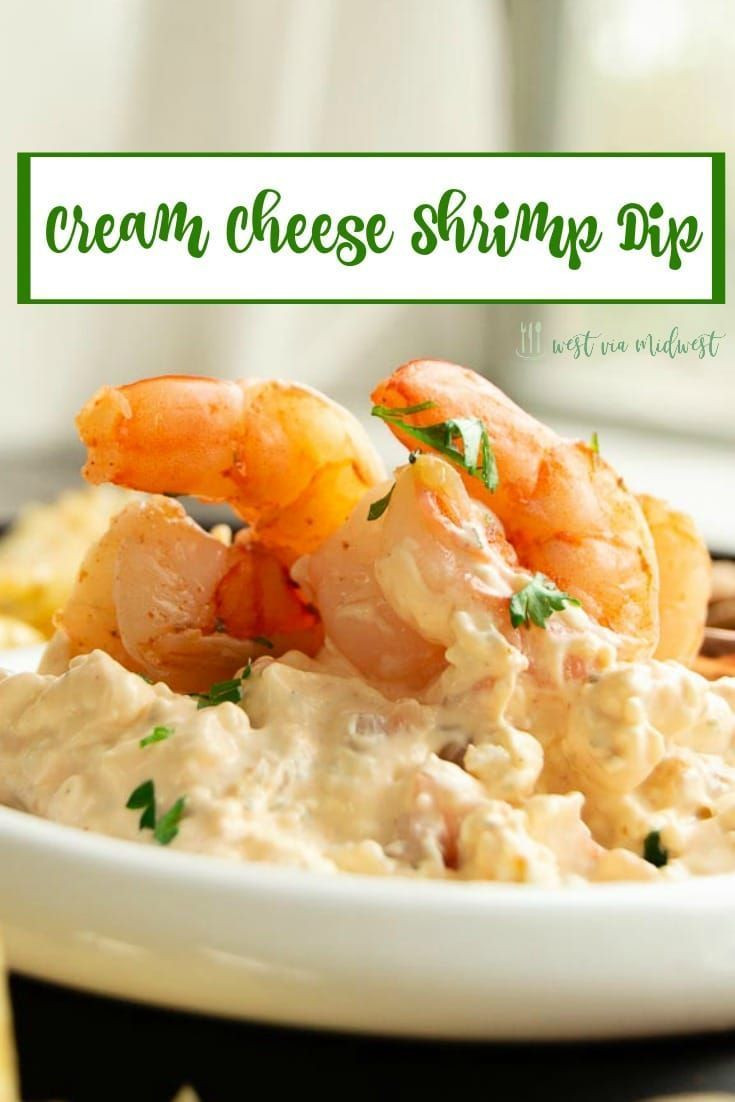 Cream Cheese Shrimp Appetizer
 Classic Shrimp dip with cream cheese is easy to make with