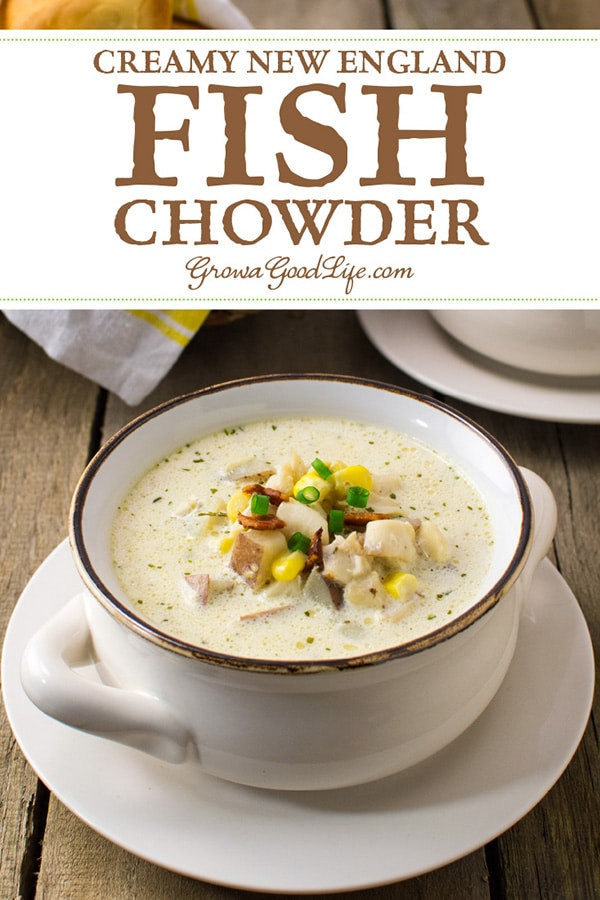 Creamy Fish Chowder Recipe
 Creamy New England Fish Chowder