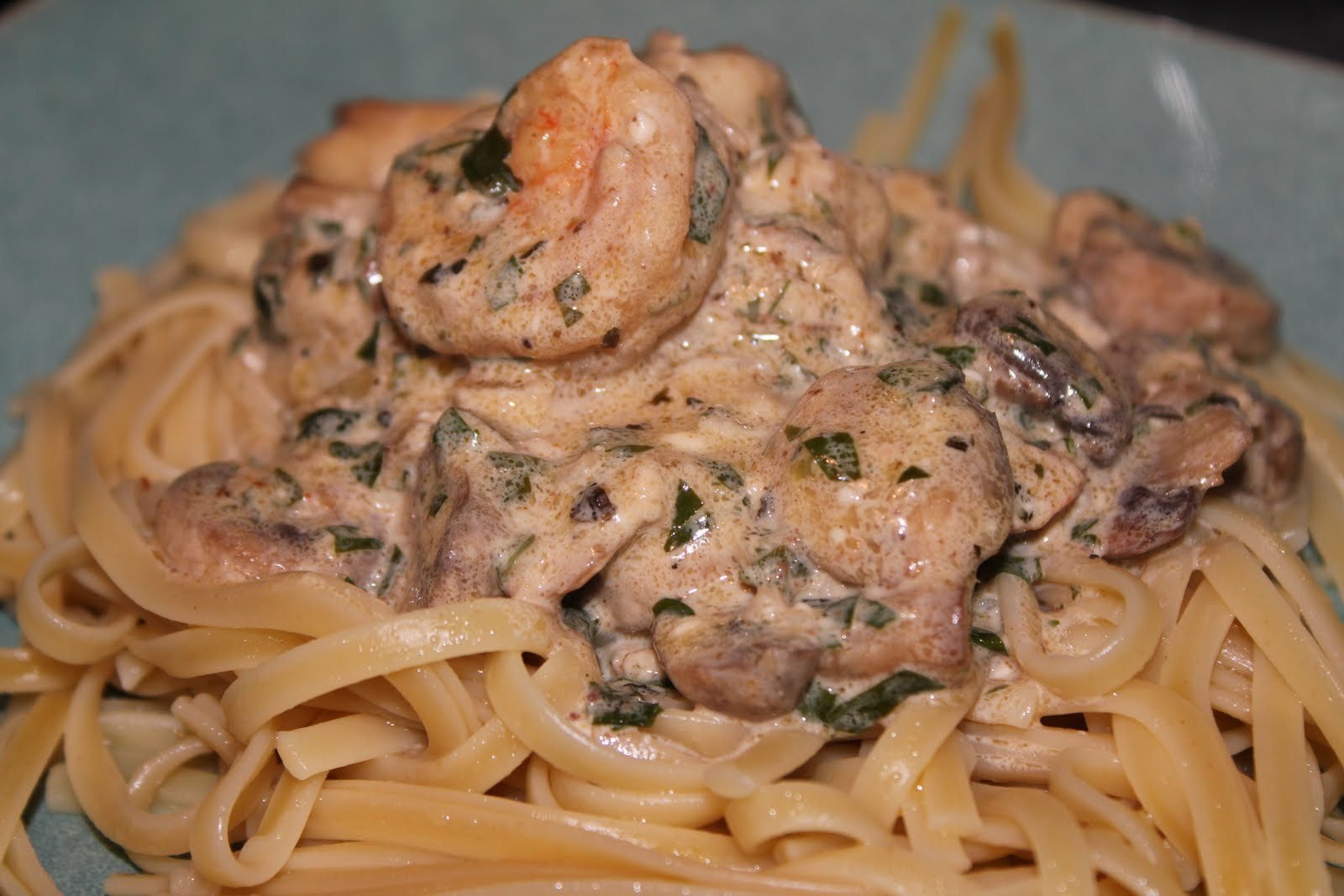 Creamy Shrimp And Mushroom Pasta
 Hubby Approved Recipes Spicy creamy shrimp and mushroom