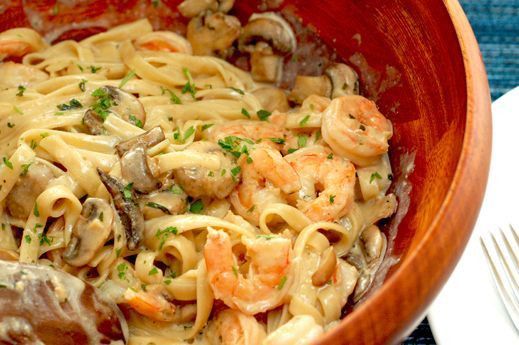 Creamy Shrimp And Mushroom Pasta
 Creamy Shrimp and Mushroom Pasta Recipe