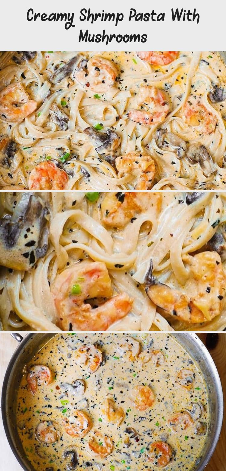 Creamy Shrimp And Mushroom Pasta
 Creamy Shrimp and Mushroom Pasta Free Recipe below 2020