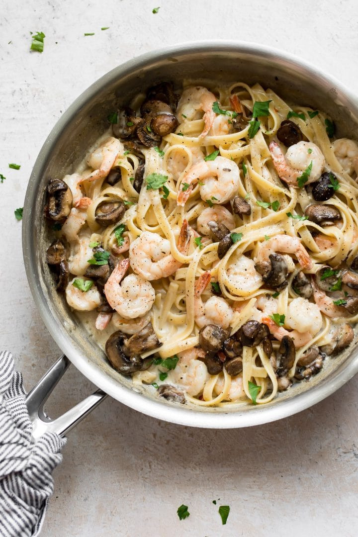 Creamy Shrimp And Mushroom Pasta
 Shrimp and Mushroom Pasta Recipe • Salt & Lavender