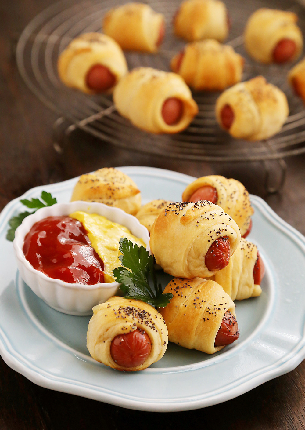 Crescent Rolls Appetizers
 3 Ingre nt Crescent Hot Dog Rollups – The fort of Cooking
