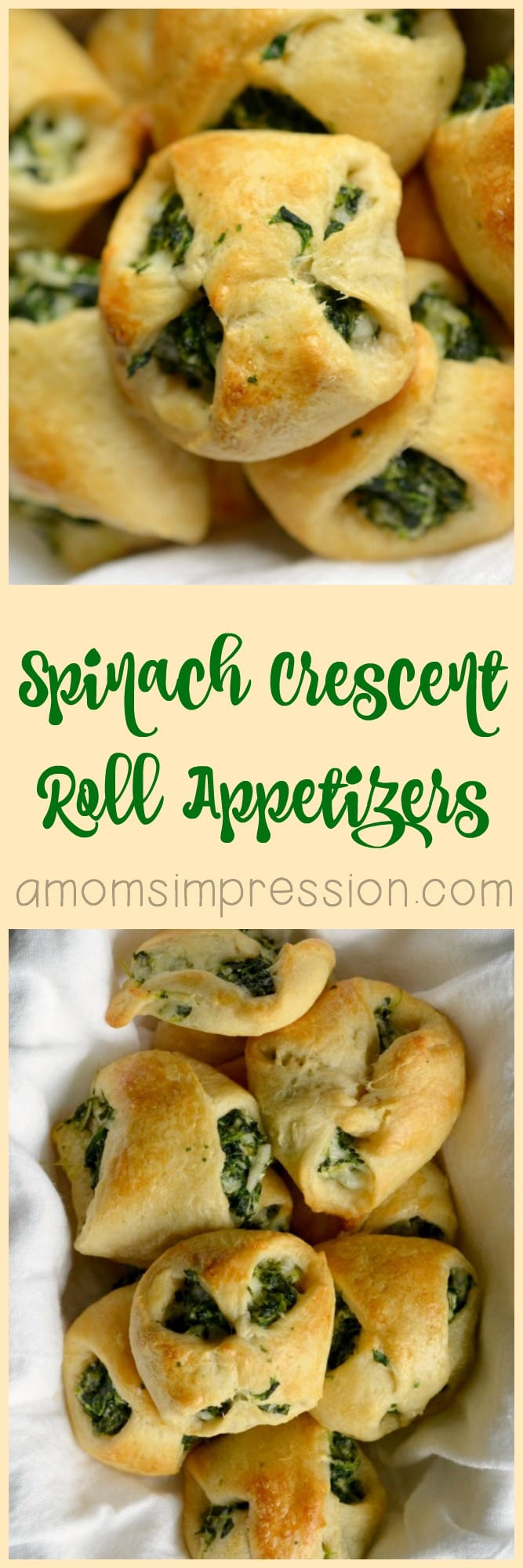 Crescent Rolls Appetizers
 Spinach Crescent Roll Appetizers Kid Friendly Party Food