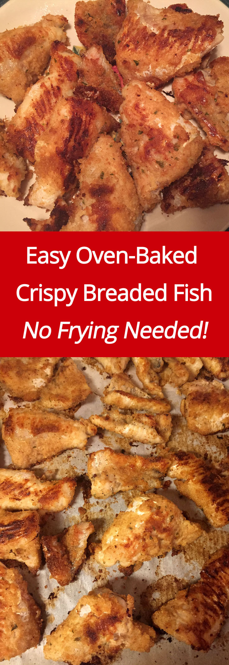 Crispy Baked Fish Recipes
 Crispy Oven Baked Breaded Fish Recipe – No Frying Needed