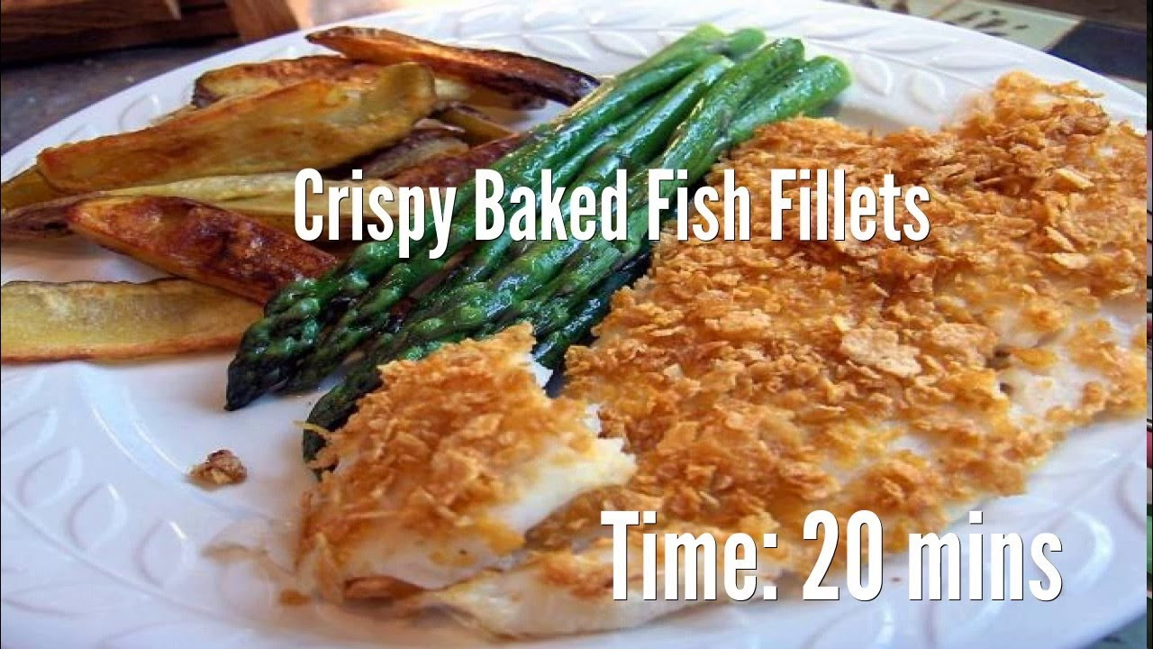 Crispy Baked Fish Recipes
 Crispy Baked Fish Fillets Recipe