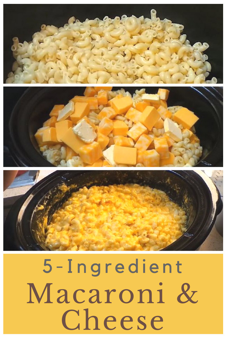 Crock Pot Baked Macaroni And Cheese
 5 ingre nt crock pot macaroni and cheese is absolutely