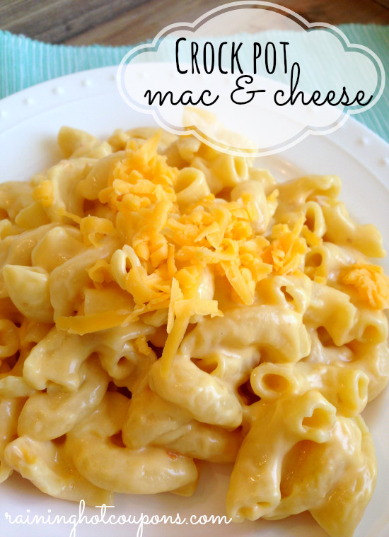 Crock Pot Baked Macaroni And Cheese
 Crock Pot Macaroni and Cheese EASY Recipe