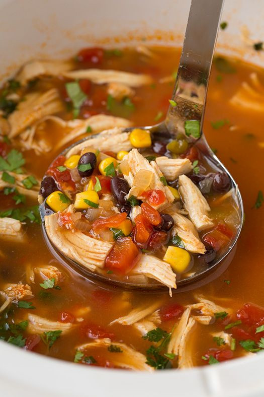 Crock Pot Chicken Tortilla Soup
 40 of the BEST fort Food Recipes Kitchen Fun With My