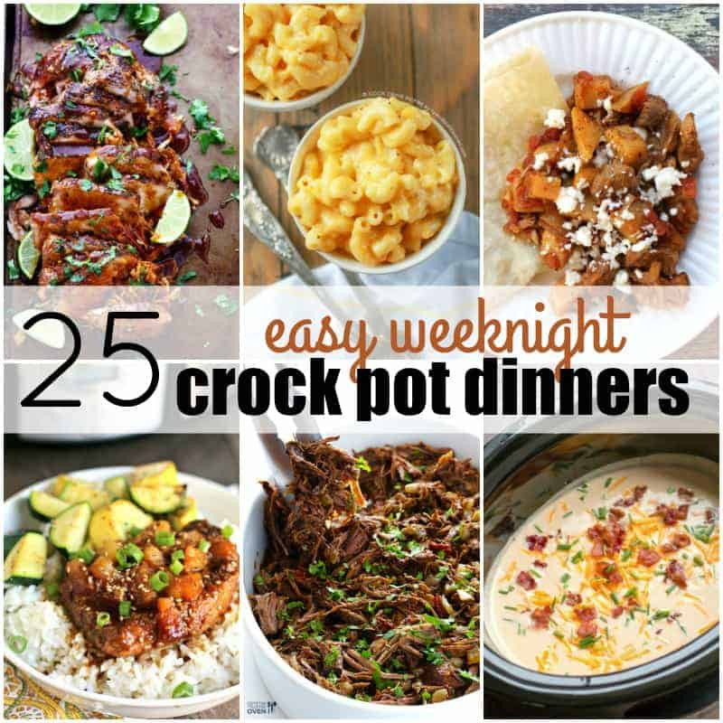 Crock Pot Dinner Ideas
 25 Easy Crock Pot Chicken Recipes for Busy Weeknights